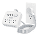thumbnail image 1 of Regleta Extensión 6 Tomas con 3 Puertos USB Y 1 USB-C Xtellar Blanco, 1 of 3