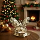 thumbnail image 4 of Candelabro navideño de hierro dorado | Bandeja para velas de estilo vintage para decoración de mesas navideñas | Centro de mesa festivo para fiestas, bodas y el hogar, 4 of 6