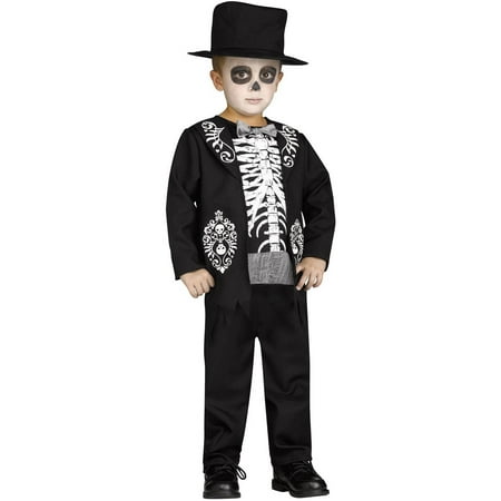 Skeleton King Toddler Halloween Costume