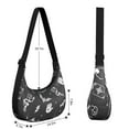 thumbnail image 3 of Crossbody Handbag for Women – Water-Resistant Nylon, Ethereal Night Sky and Constellation Pattern, Gothic and Celestial Star Print, Durable Adjustable Purse, 3 of 4