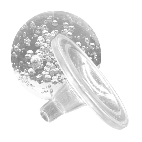 HOMEMAXS 1 Set Bubble Crystal Ball Water Fountain Ball Crystal Sphere with Stands for Tabletop Water Fountain