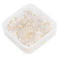 thumbnail image 4 of Senjay Earring Backs Replacements,100Pcs Earring Backs Replacement Pierced Backing Stopper Boxed DIY Material Jewelry Accessories,Jewelry Accessories, 4 of 8