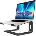 thumbnail image 1 of Laptop Stand, Aluminum Computer Riser, Ergonomic Laptops Elevator for Desk, Metal Holder Compatible with 10 to 15.6 Inches Notebook Computer, Silver$Laptop Stand,Laptop Riser Holder : Ergonomic Detachable Aluminum Computer Notebook Stand Elevator for Desk, $Laptop Stand, Detachable Laptop Mount, Aluminum Laptop Holder Stand for Desk, Compatible with MacBook Air/Pro, Dell, HP, Lenovo and All Laptops, 1 of 4