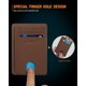 thumbnail image 5 of Tarjetero de piel Wallet RUNBOX Slim con bloqueo RFID, 5 of 6