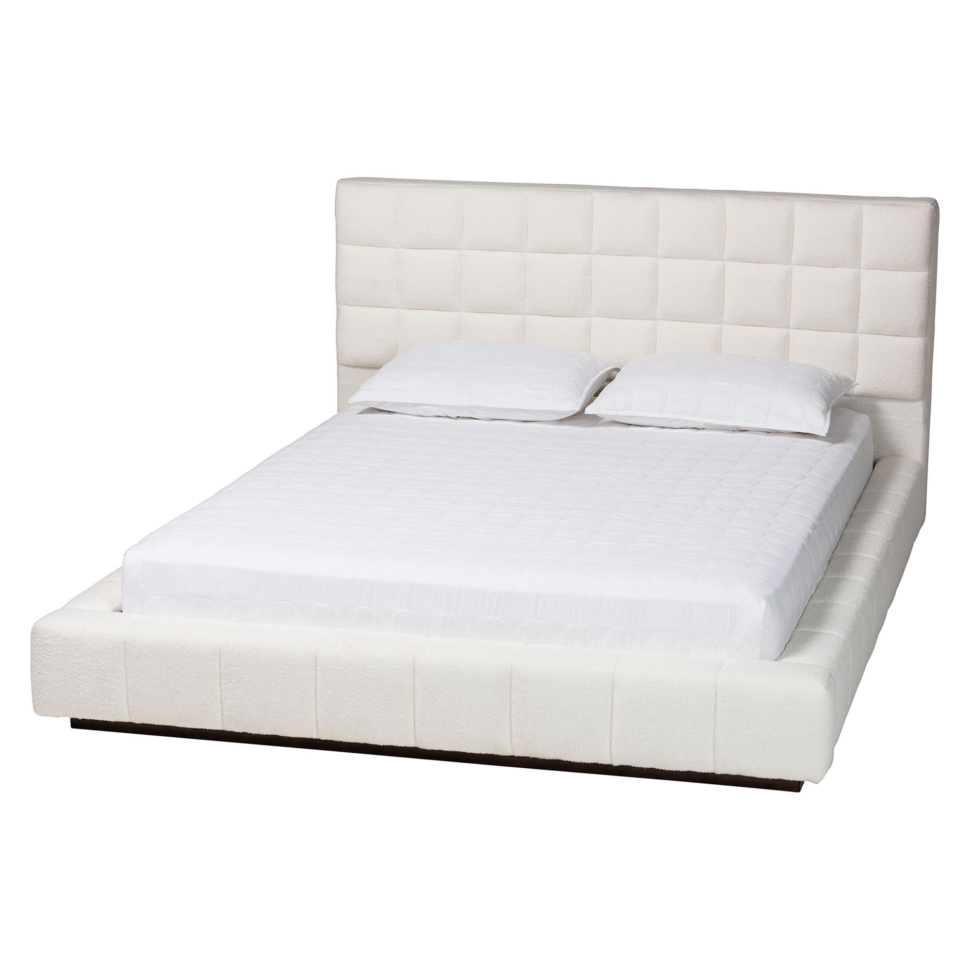Baxton Studio Braylin Modern Platform Bed, Queen, -