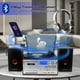 thumbnail image 4 of Tocadiscos de vinilo LoopTone 10 en 1 Bluetooth de 3 velocidades plateado, 4 of 6