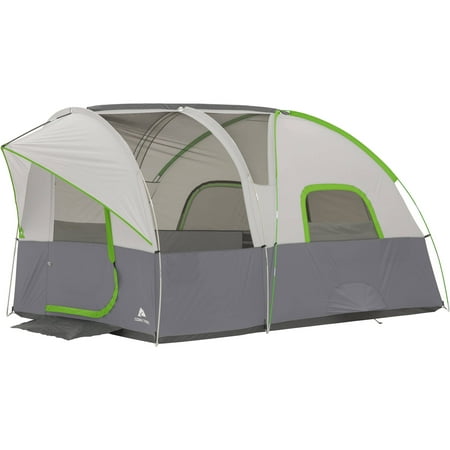 Ozark Trail 12' x 8' Modified Dome Tunnel Tent, Sleeps (Best Family Tunnel Tent)