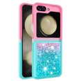 thumbnail image 2 of Funda para Samsung Galaxy Z Flip 6 5G Transparente con Brillos Carcasa Protectora Antigolpes con Glitter Brillante, 2 of 5