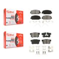 thumbnail image 1 of SIM Front Rear Semi-Metallic Brake Pads Kit for Car 2013-2018 Acura RDX KSM-100212, 1 of 8
