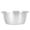 thumbnail image 2 of Non-stick Mixing Bowl, Salad Bowl, Durable Easy to Clean for Home Restaurant Kitchen Accessory Silver L, 2 of 7