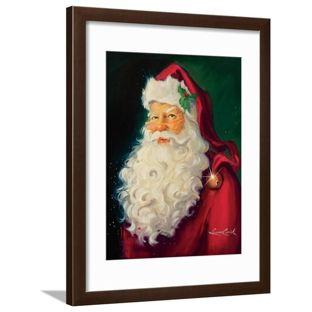 Santa Framed Print Wall Art By Susan Comish