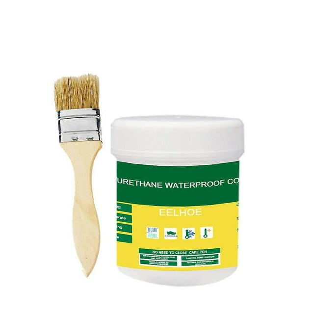 Waterproof Coating Sealant Agent Transparent Invisible Paste Glue With Brush Adhesive Repair Home Roof Bathroom