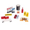 thumbnail image 4 of 27 Pcs Doll House Mini Road Construction Tool Fence Traffic Signs DIY Transportation Tool Boy Toy Girl Gift, 4 of 8