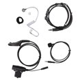 thumbnail image 1 of Cable Adaptador U94 PTT, Cable De PU Profesional Resistente Al Frío, Fácil De Instalar, Auriculares Con Micrófono Para Manos Y Garganta Para DP4400, 1 of 8