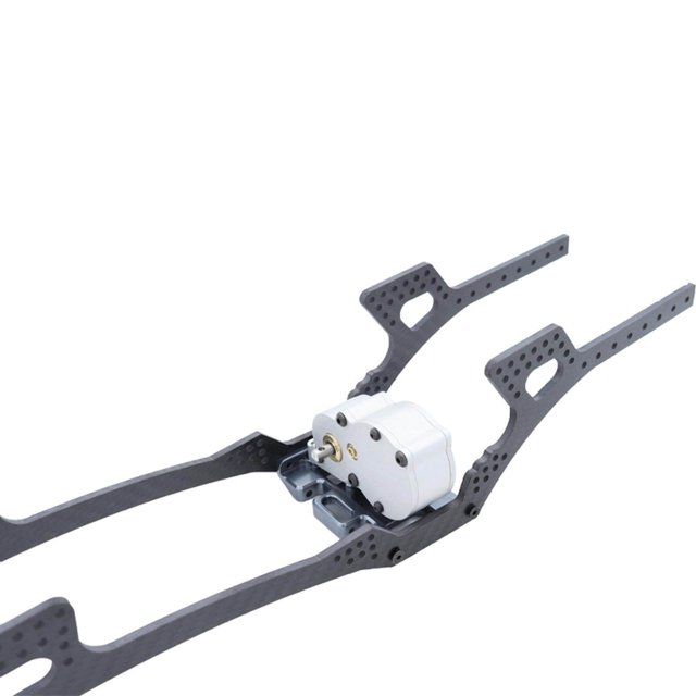 pitrice Boîte de Vitesses pour la Voiture de Contrôle Axial diy SCX10 1/10 Remplacement Réparation Télécommande Boîte de Vitesses Échelle RC Crawler Voiture Pièces de Mise à Niveau Rouge