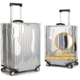 thumbnail image 3 of HSHDLDF Housses de Protection pour Bagages Housse de Valise Protecteur PVC Valise, 3 of 7