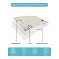 thumbnail image 4 of Quilt King Size Bedding Set, Red Pink Valentine's Reversible Summer Quilt 3 Pieces, Vintage Love Heart Eucalyptus Leaves Lightweight Bedspreads Coverlets with 2 Pillow Shams for All Seasons, 4 of 5