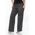 thumbnail image 1 of White Mark Pantalon Palazzo Uni pour Femmes, 1 of 4