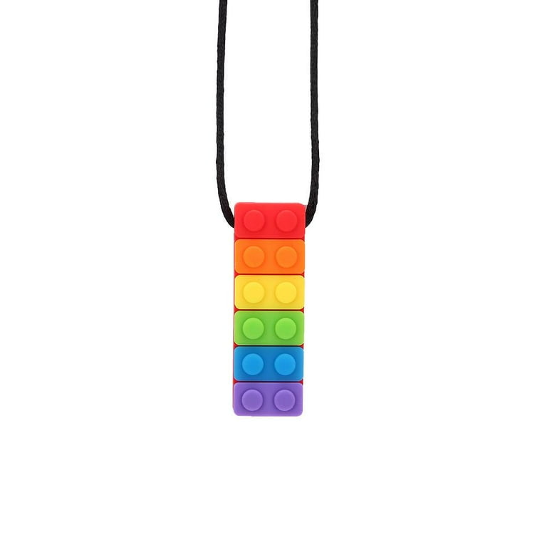 LYUMO Baby Pendant Teething Necklace Silicone Teether Pacifier