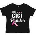 thumbnail image 3 of Inktastic Breast Cancer Awareness My Gigi is a Fighter Boys or Girls Toddler T-Shirt, 3 of 5