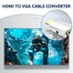 thumbnail image 2 of Adaptador convertidor de vídeo 1080P HDMI macho a VGA hembra con salida de audio AC A▲{, 2 of 6
