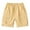 Khaki#594, variant on LIIPEE Girl Boy Cargo Shorts Solid Color Elastic Waist Short With Pockets Newborn Leisure Daily Shorts,Navy,1-2 Years
