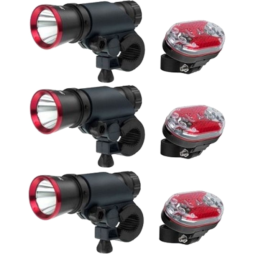 ViceHQ Bike Light Kit Super Bright Removable Bicycle Flashlight and