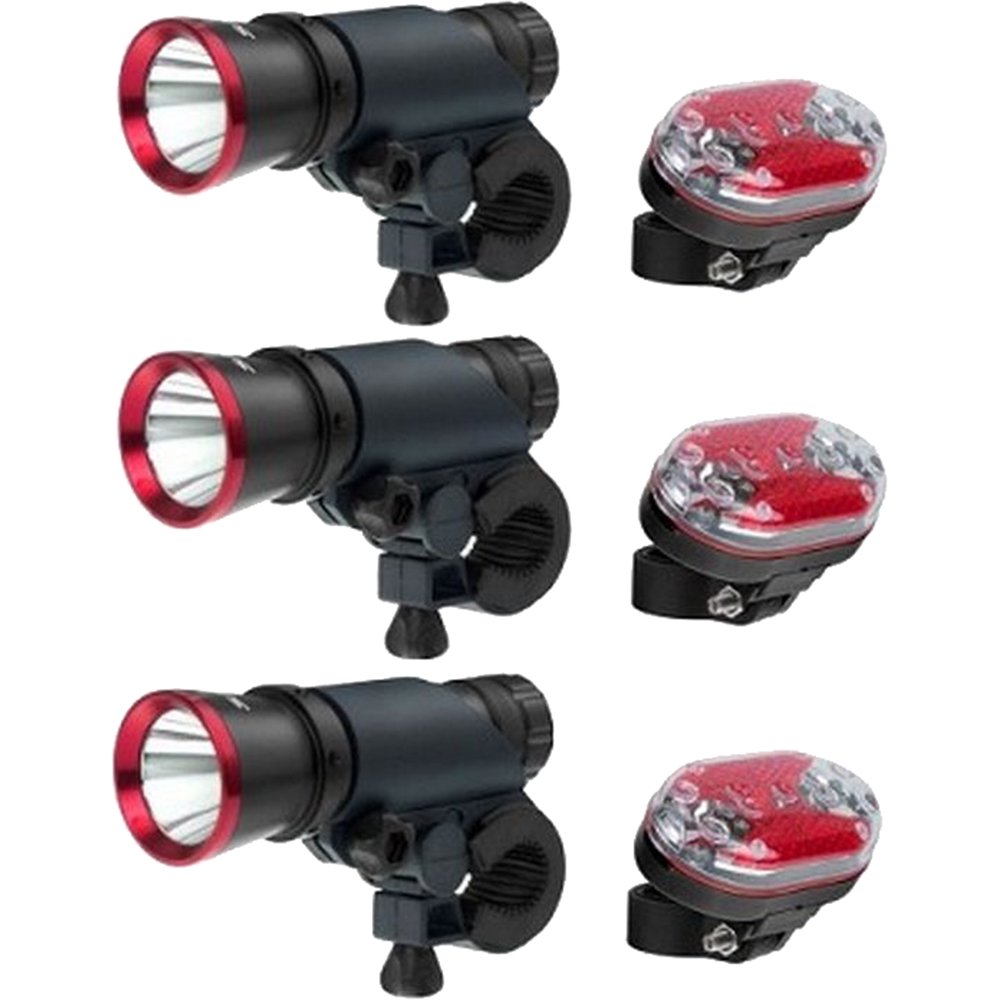ViceHQ Bike Light Kit Super Bright Removable Bicycle Flashlight and
