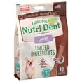 thumbnail image 3 of Nylabone Nutri Dent Limited Ingredient Dental Chews Filet Mignon Large 10 count, 3 of 3