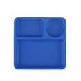 thumbnail image 1 of Mainstays Kids Blue Polypropylene Divided Plate 9.5 Inch 1pc, 1 of 5