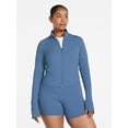 thumbnail image 2 of Avia Women's SoftSculpt Cropped Jacket, Sizes XS-XXXL, 2 of 7