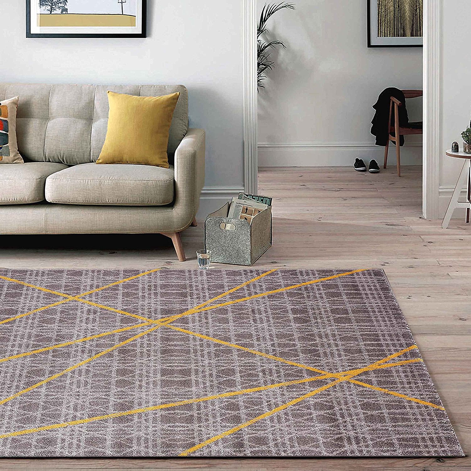 A2Z Sevilla 5382 Luxury Modern Soft Small Area Rug Tapis Carpet