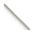 thumbnail image 2 of Auriga Fine Jewelry 925 Sterling Silver 1 mm Round Franco Chain Necklace for Women 22", 2 of 7
