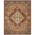thumbnail image 2 of Safavieh Heritage Cearra Bordered Area Rug, Rust, 8' x 10', 2 of 11