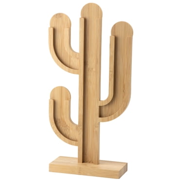 Cactus Shape Coffee Storage Holder Coffee Storage Rack Rotating for Countertop Decoration