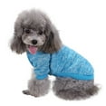 thumbnail image 4 of Puppy Clothes Warm Pet Dog Cat Jacket Coat Winter Fashion Soft Sweater Clothing for Small Dogs XS-2XL, 4 of 6
