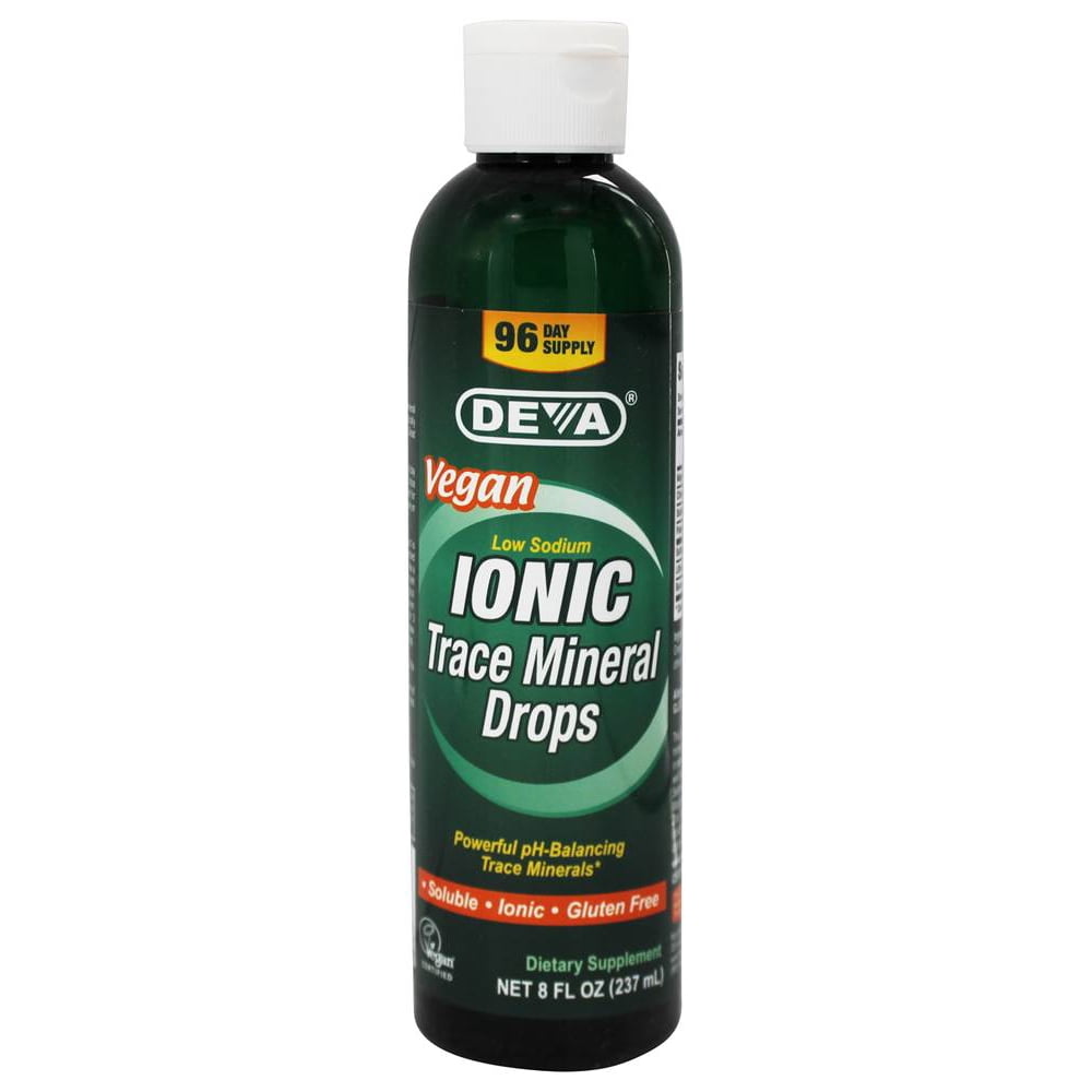 Deva Nutrition Ionic Trace Mineral Drops 8 fl. oz.