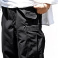thumbnail image 3 of Men Multi Pocket Cargo Pants Relaxed Stretch Expandable Drawstring Waist S-XL, 3 of 8