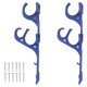 thumbnail image 1 of Ganchos para Cerca de Piscina (2 Unidades), Soporte para Red Recogehojas, Colgadores Flexibles para Accesorios de Piscina, Mangueras de Aspiración Y J, 1 of 8