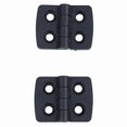 thumbnail image 1 of 10 Pack Heavy-Duty Black Plastic Door Hinges 40x30mm for Home and Office Use, 1 of 5