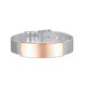 thumbnail image 1 of Pulsera para hombre, pulsera de malla Spirit, pulsera ajustable de acero inoxidable, regalo de joyería, (oro rosa) Feliz Sencillez, 1 of 3