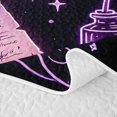 thumbnail image 5 of Erosebridal Neon Witch Quilt Full 3-Piece,Magic Symbols Full Bedspread Sets,Lavender,1 Coverlet and 2 Pillowcases, 5 of 7