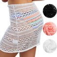 thumbnail image 2 of Swimsuit Cover Up for Women Chiffon Short Beach Tie Wrap Skirt Bikini Sheer Scarf Bathing Suit Bottom Beach Pool Lake Vacation, 2 of 8