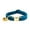 Blue, variant on Velvet Texture Cat Neck Collar Safety Breakaway Clasp with Metal Bell Adjustable Size Comfort Lightweight Pet Collar for Daily Cat Wearing and Identification