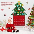 thumbnail image 5 of Christmas Advent Calendar 2021 Kids, 24 Days Christmas Countdown Calendar, Felt Christmas Tree for Toddlers with Pocket 24 Christmas Ornaments for Christmas Toddler Gifts & Holiday Decorations, 5 of 8