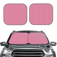 thumbnail image 2 of Goofa Fish Scales Pattern 2 Piece Car Windshield Sun Shade Foldable | Front Windshield Shade for Sun, Heat and UV Rays | Sunshade for Car Front Window-Small, 2 of 7