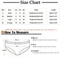 thumbnail image 2 of Bigersell Period Underwear for Teens Clearance Period Underwear Cheeky Panty Style P-97 Nylon Brief Panties Lace Thong Briefs Mid Waist Women Cheeky Panties Pink M, 2 of 2