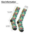 thumbnail image 2 of Naloa Pineapple Thigh High Socks Extra Long Stretchy Sock Women Over Knee High Opaque Stocking Daily Wear, 2 of 6
