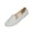 Silver, variant on Shiny Fabric Loafers, V-Cut Slip-On Flats, Womens Ballet Flats 2026 Pointed Toe Slip-On Dressy Flat Shoes Casual Lightweight Comfortable Business Work Loafer Shoes, Blue 6