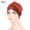 Red, variant on Head Scarf Stretch Hair Loss Muslim Turban Hat Beanie Hat Chemo Cap Hijab Cap DARK GREY